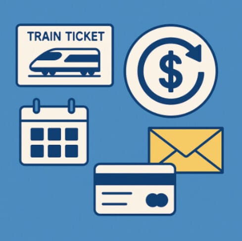 KTX 기차표 환불