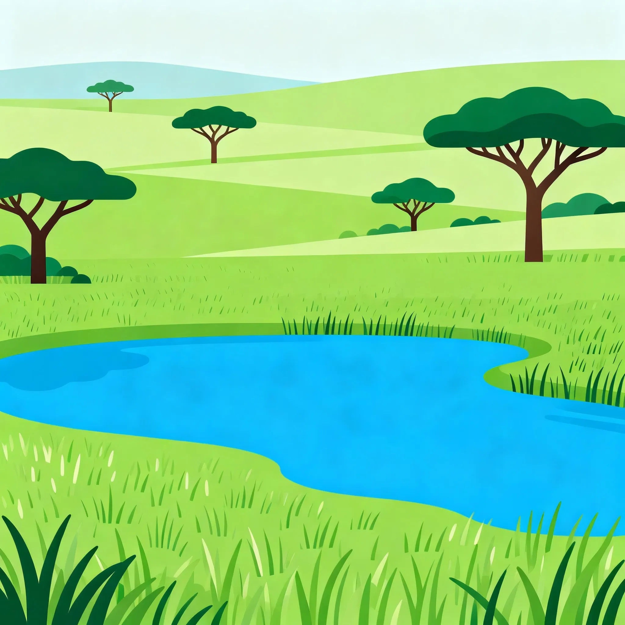 사하라 사막 6천 년 전