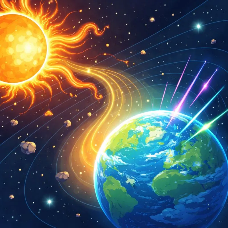 우주 방사선 증가