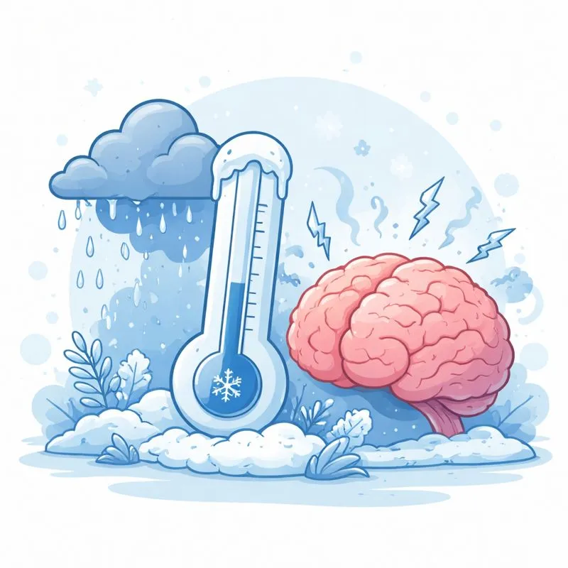 급격한 기온 하강