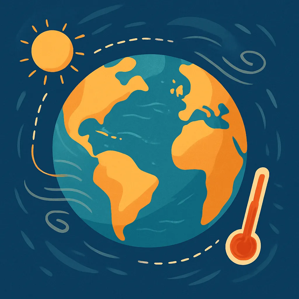 지표면 온도 변동 패턴