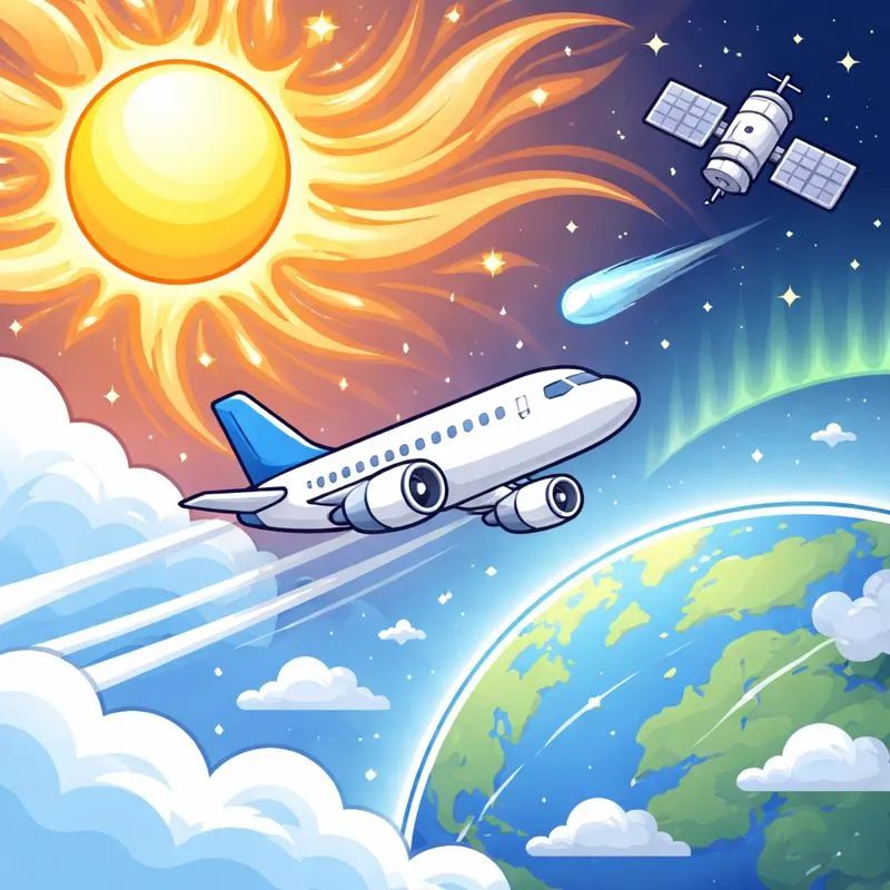 태양풍과 인지 능력