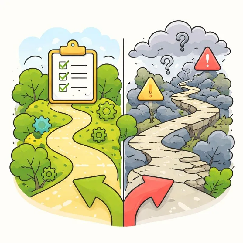 튜토리얼 실전 차이